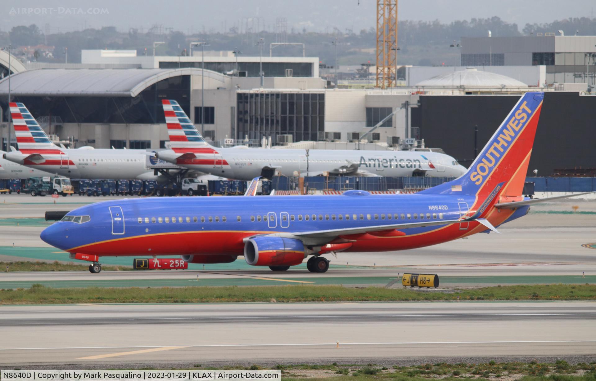 N8640D, 2014 Boeing 737-8H4 C/N 60084, Boeing 737-8H4