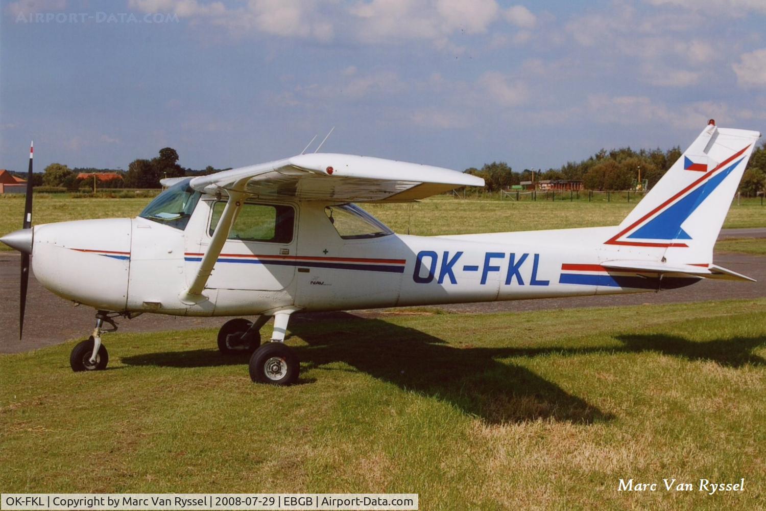 OK-FKL, Cessna 150M C/N 15076965, At Grimbergen.