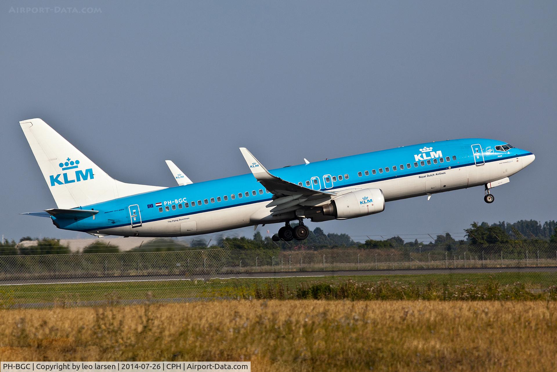 PH-BGC, 2008 Boeing 737-8K2 C/N 30361, Copenhagen 26.7.2014