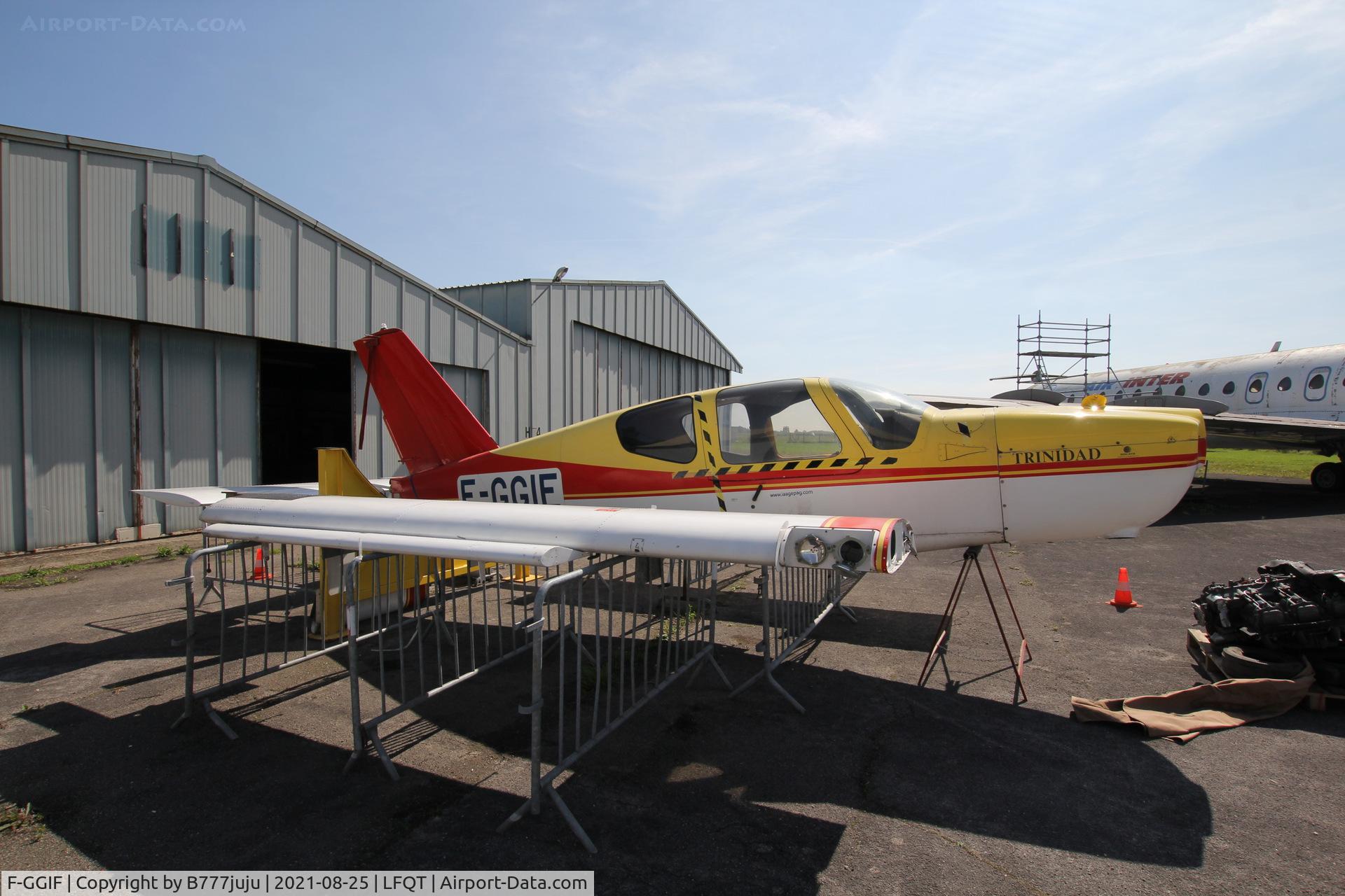 F-GGIF, Socata TB-20 C/N 855, use for mecanical training