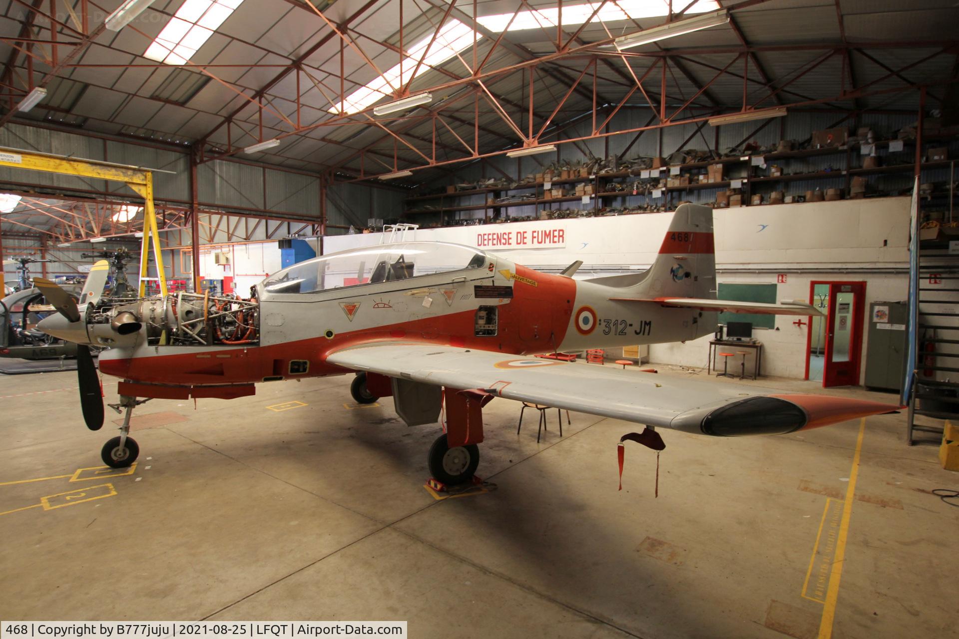 468, Embraer EMB-312F Tucano C/N 312468, use for mecanical training