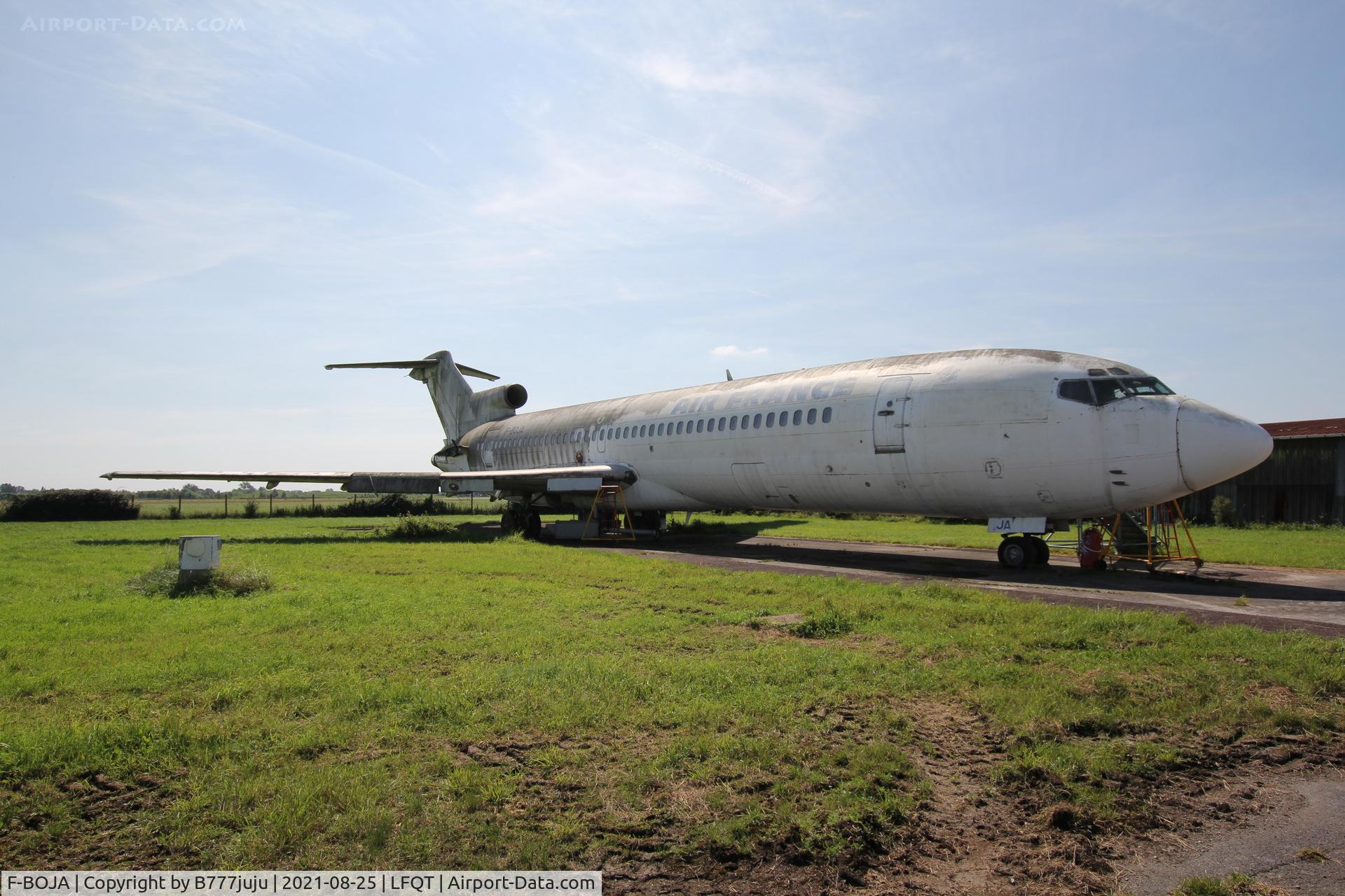 F-BOJA, 1968 Boeing 727-228 C/N 19543, use for mecanical training