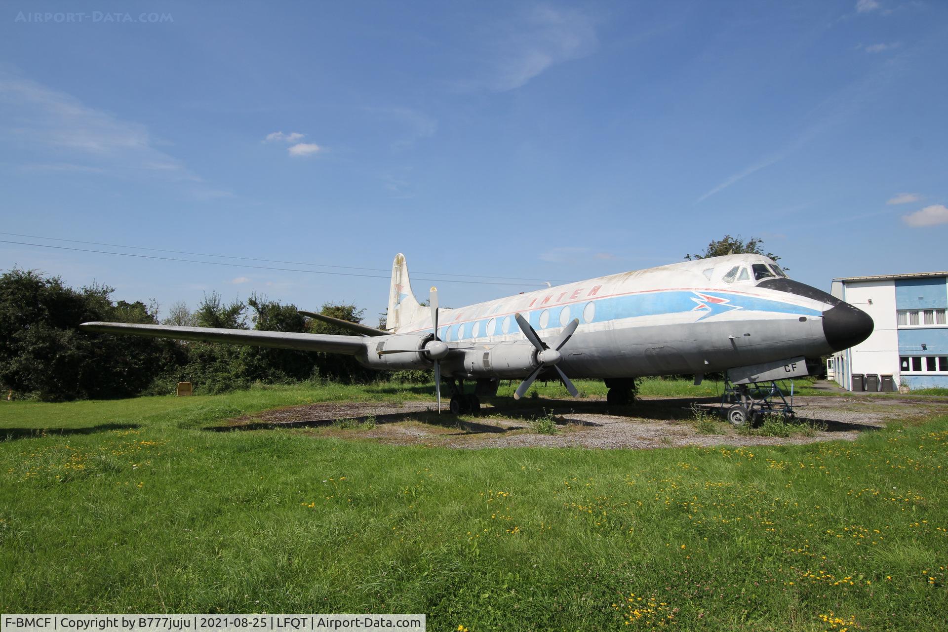F-BMCF, 1955 Vickers Viscount 724 C/N 48, use for mecanical training