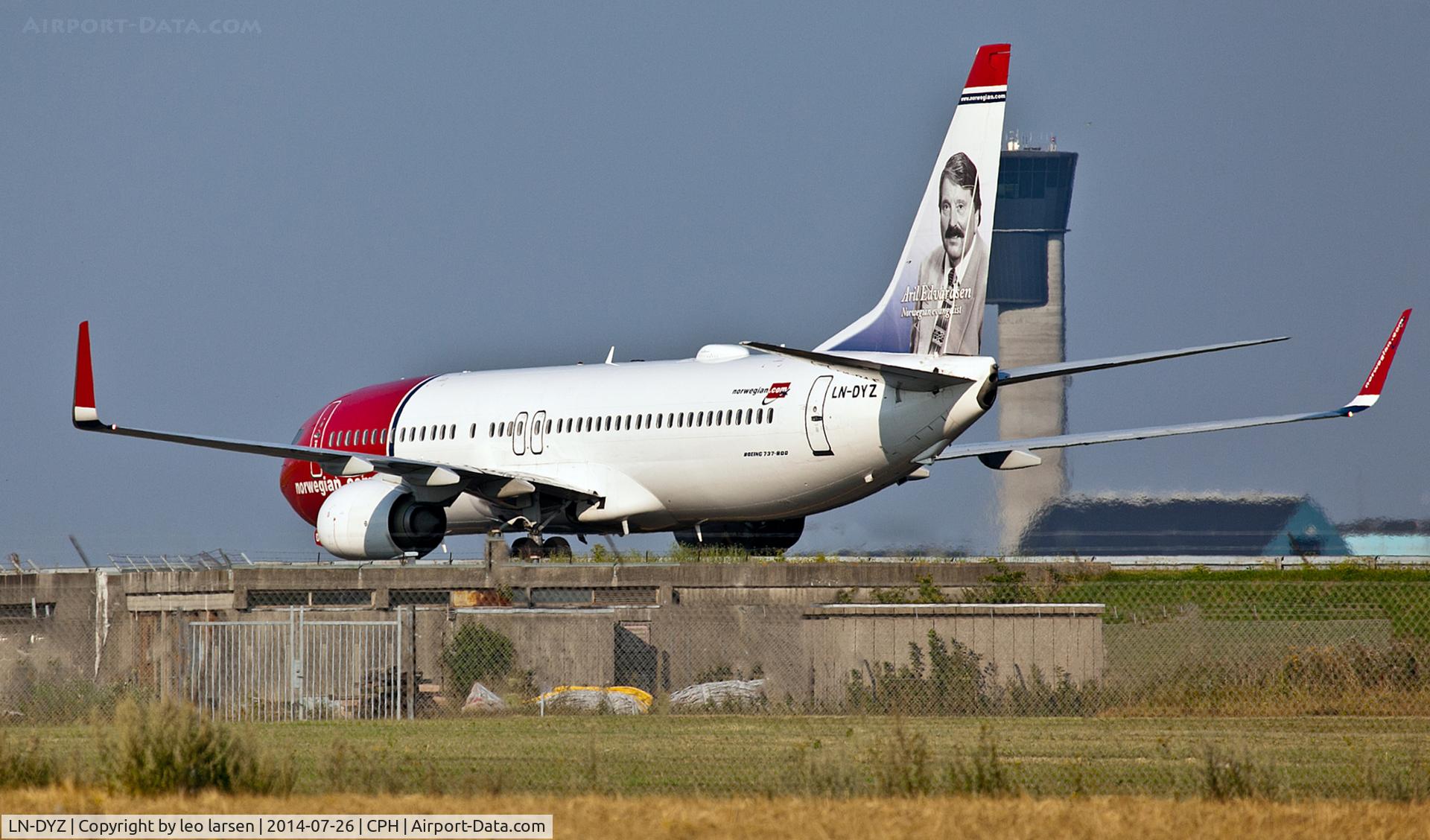 LN-DYZ, 2012 Boeing 737-8JP C/N 39013, Copenhagen 26.7.2014