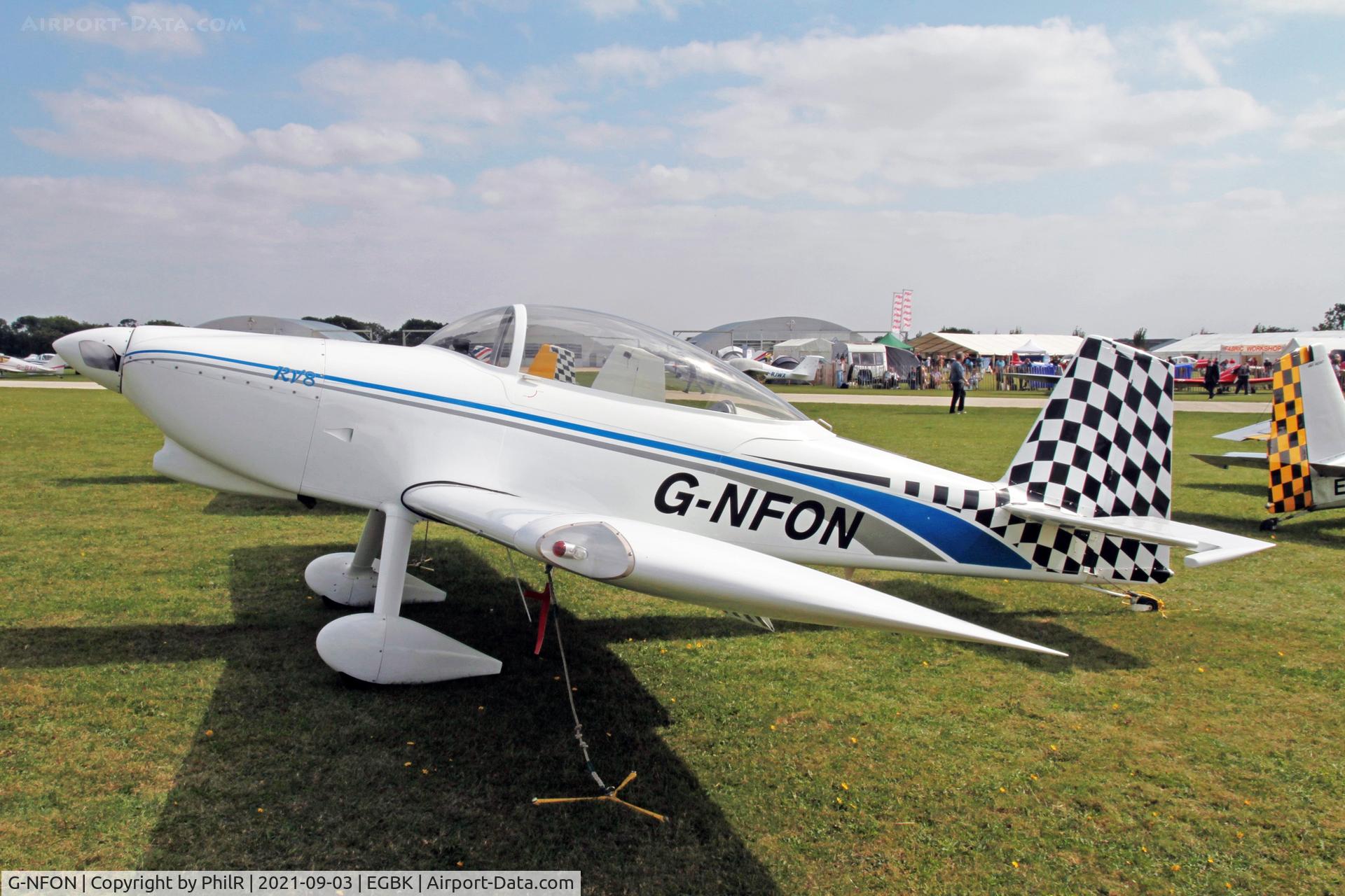 G-NFON, 2011 Vans RV-8 C/N LAA 303-14921, G-NFON 2011 VANS RV-8 LAA Rally Sywell