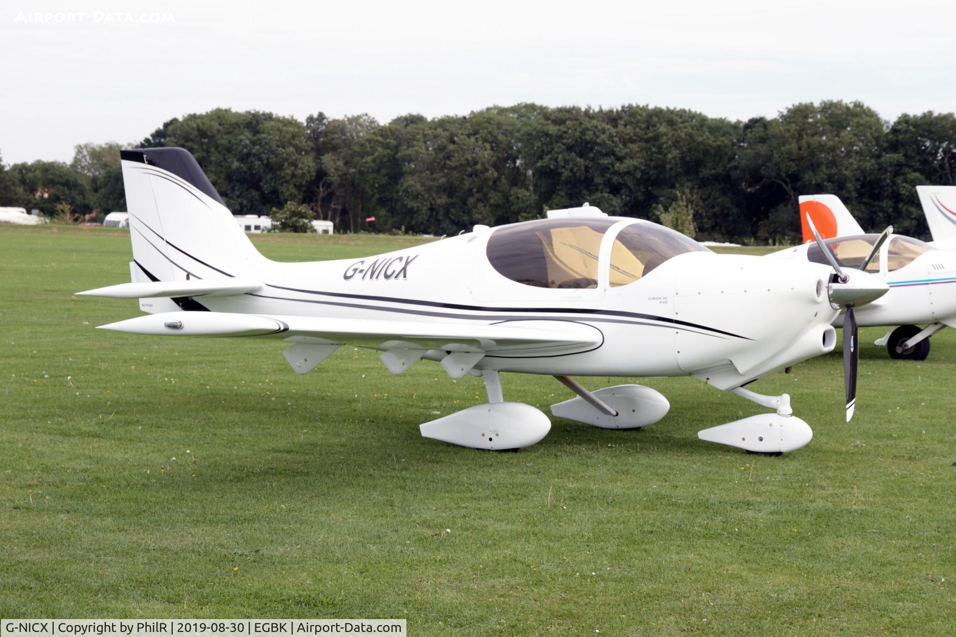 G-NICX, 2016 Europa XS C/N LAA 247-15362, G-NICX 2018 Europa XS LAA Rally Sywell