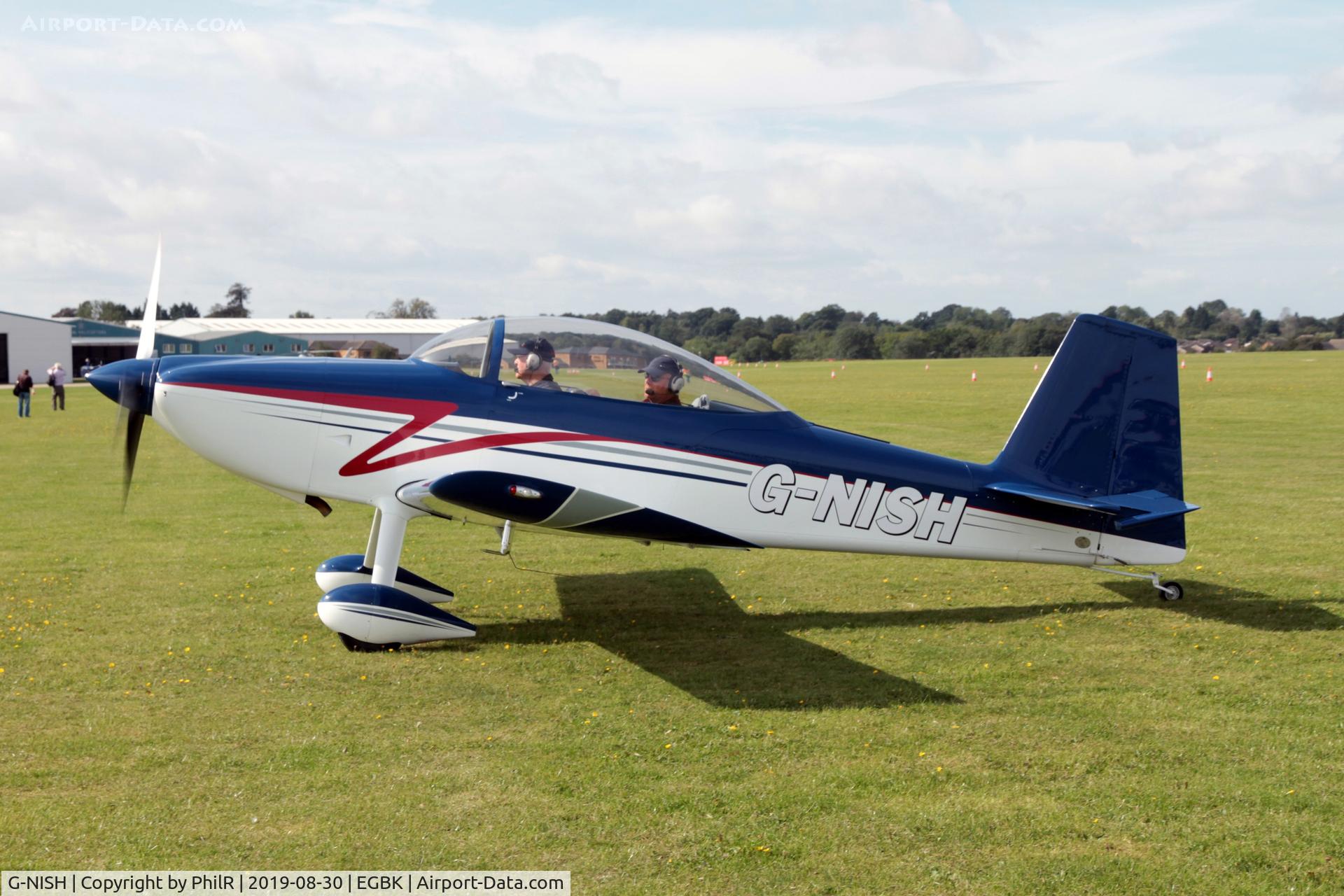 G-NISH, 2012 Vans RV-8 C/N PFA 303-13187, G-NISH 2012 Vans RV-8 LAA Rally Sywell
