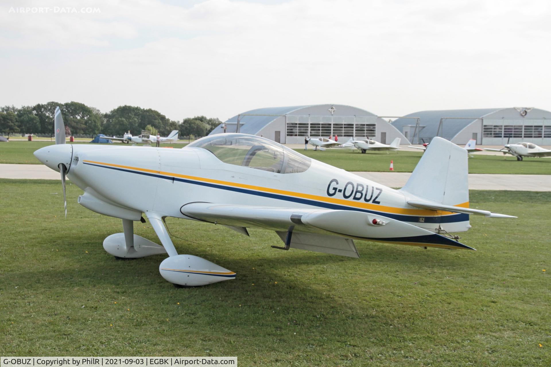 G-OBUZ, 1991 Vans RV-6 C/N 20410, G-OBUZ 1991 VANS RV-6LAA Rally Sywell
