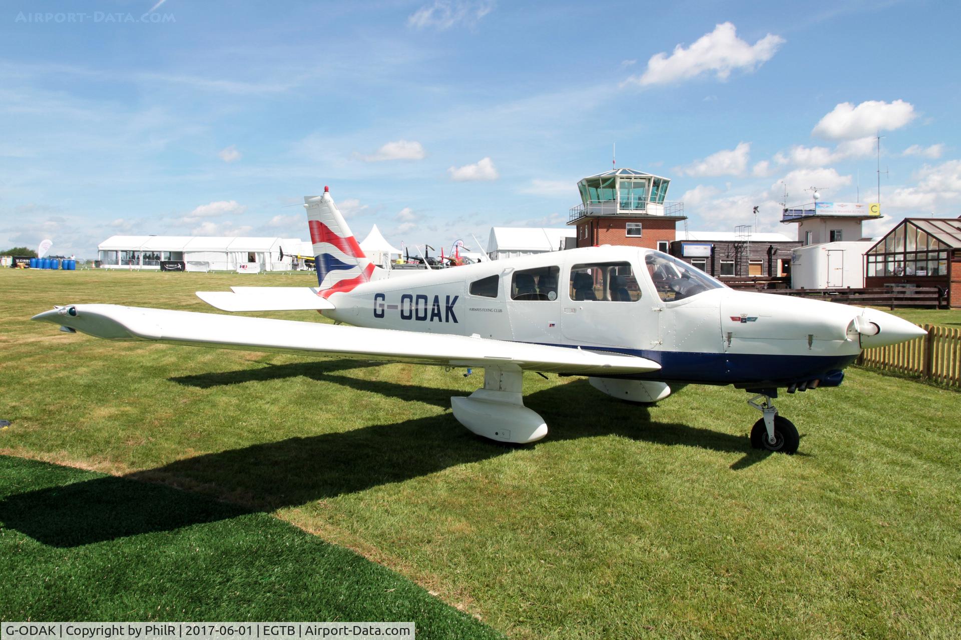 G-ODAK, 1979 Piper PA-28-236 Dakota C/N 28-7911162, G-ODAK 1979 Piper Pa-28 Cherokee Warrior Air Expo Booker