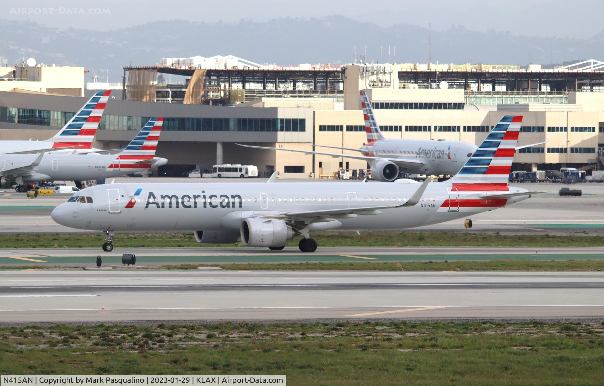N415AN, 2020 Airbus A321-253NX C/N 9408, Airbus A321-253NX