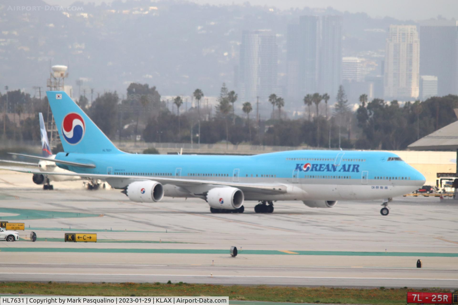 HL7631, 2015 Boeing 747-8B5 C/N 40906, Boeing 747-8B5