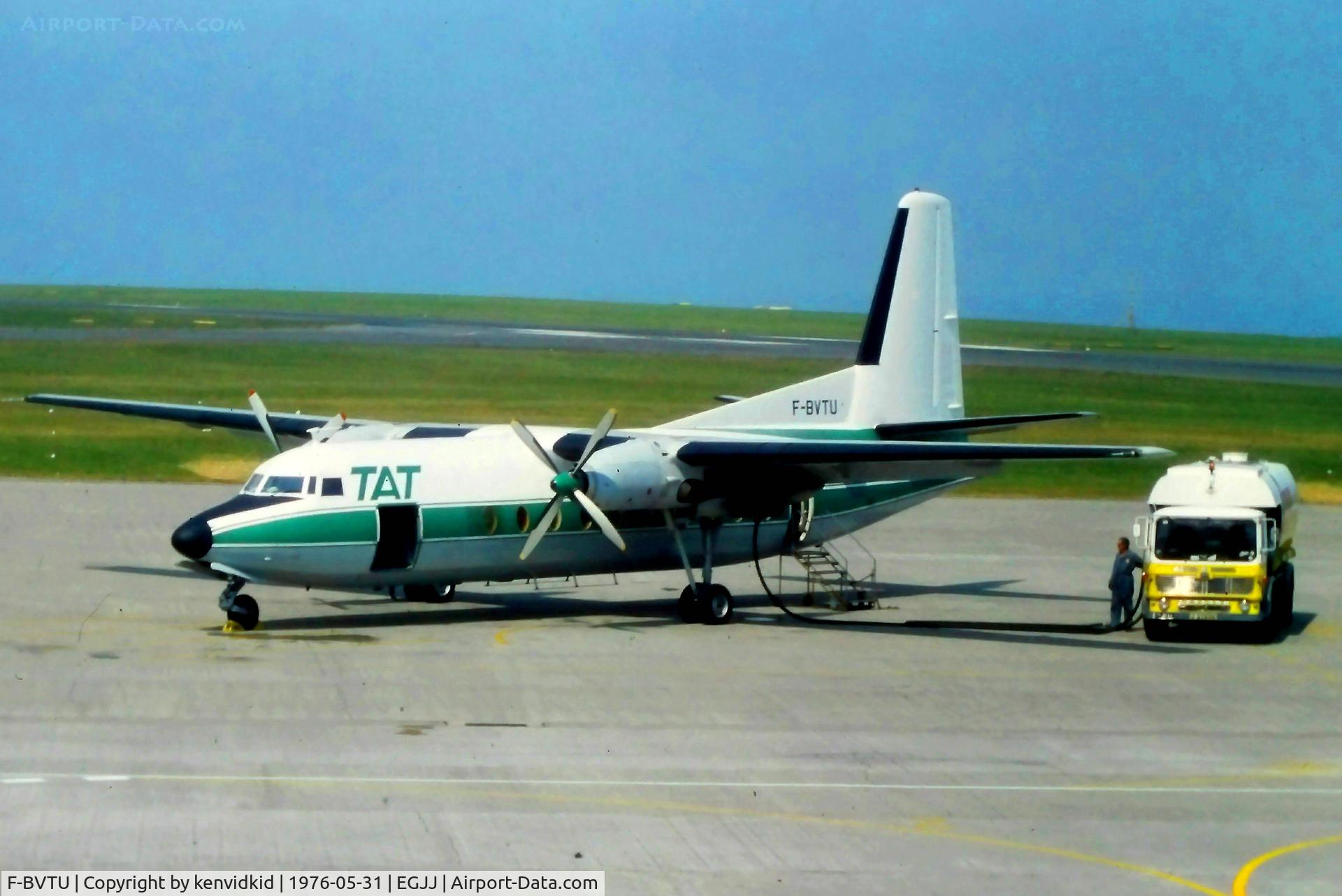 F-BVTU, 1964 Fokker F.27-100 Friendship C/N 10258, At Jersey C.I.