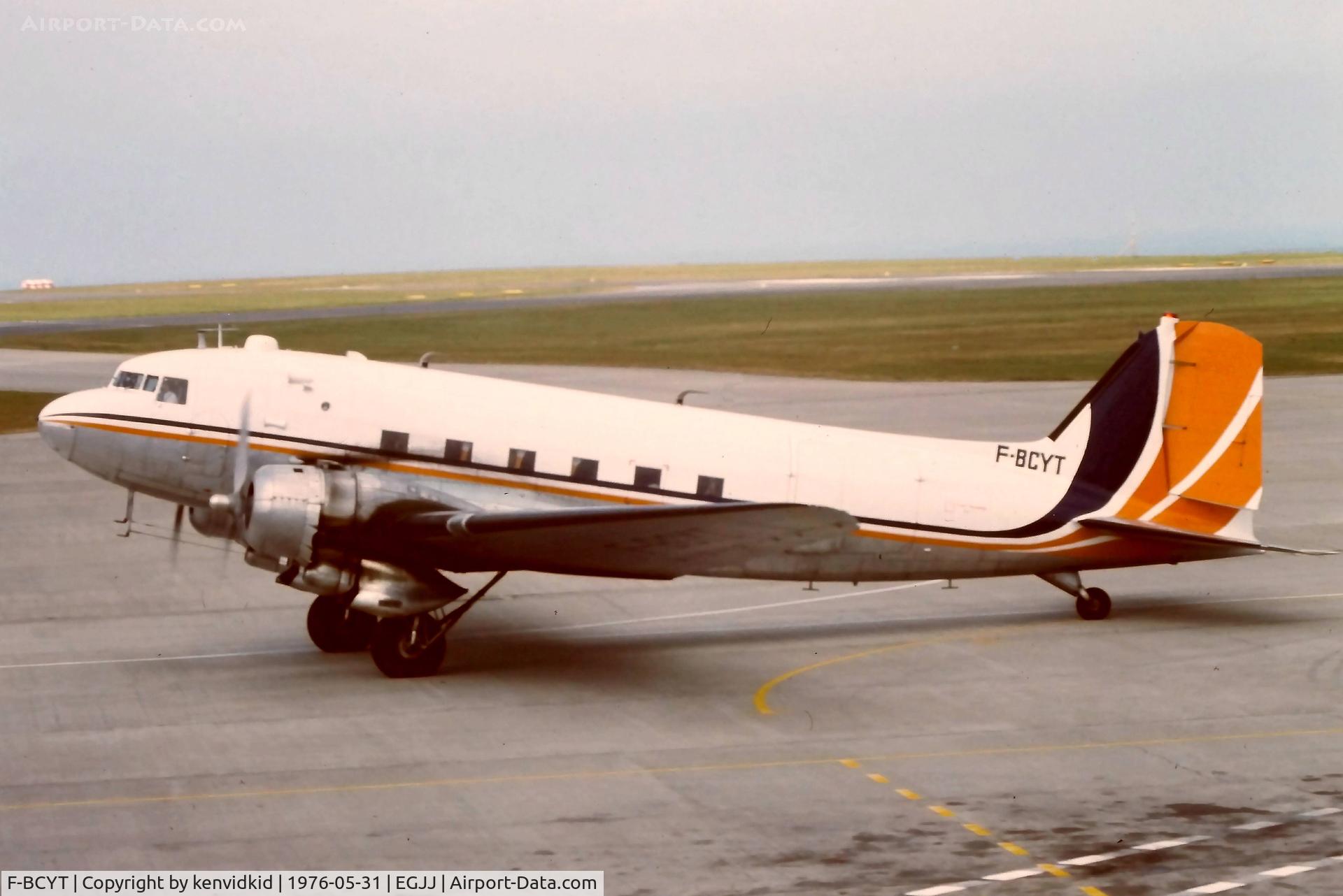 F-BCYT, 1942 Douglas C-47 C/N 4398, At Jersey C.I.