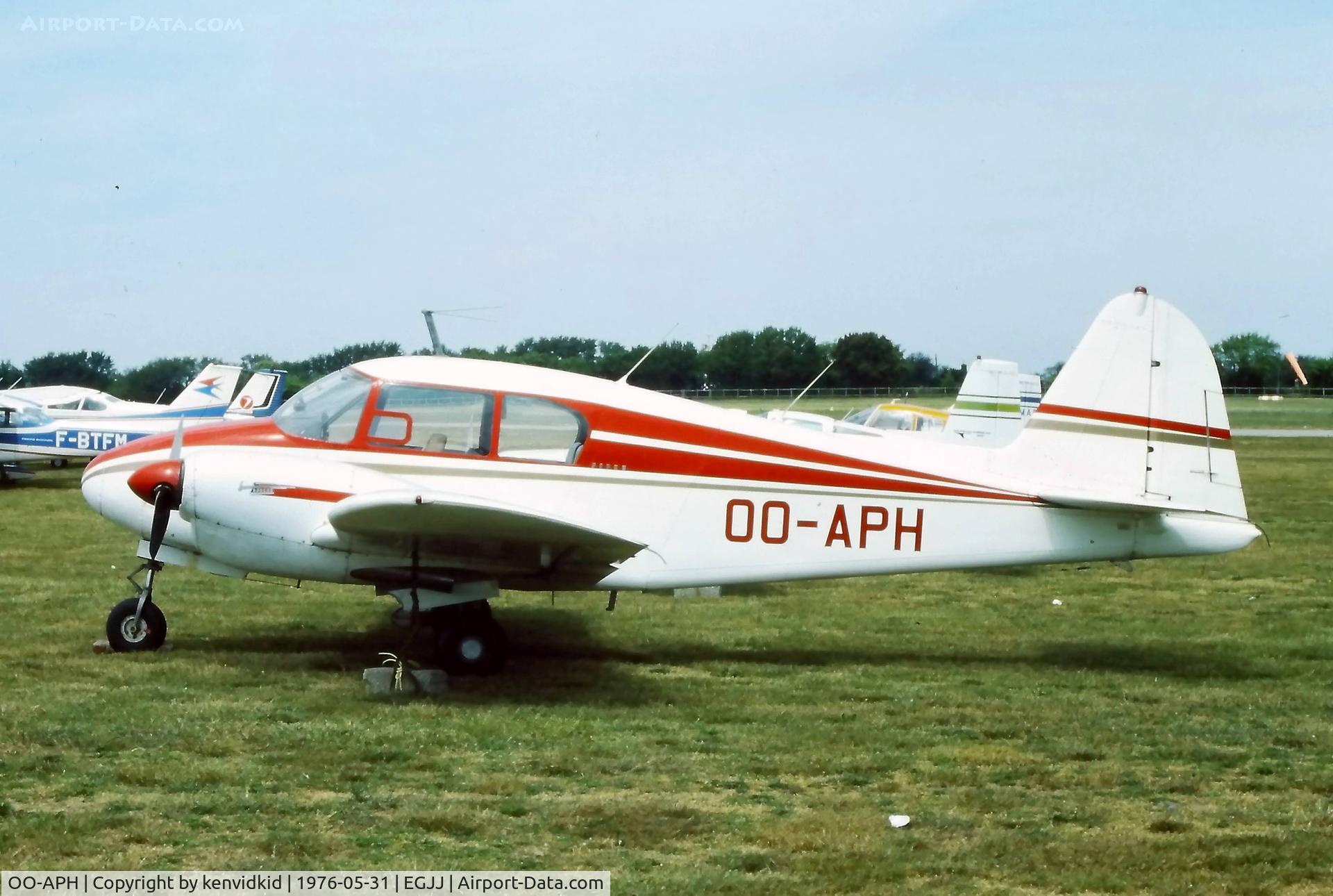 OO-APH, 1955 Piper PA-23 Apache C/N 23-213, At Jersey C.I.
