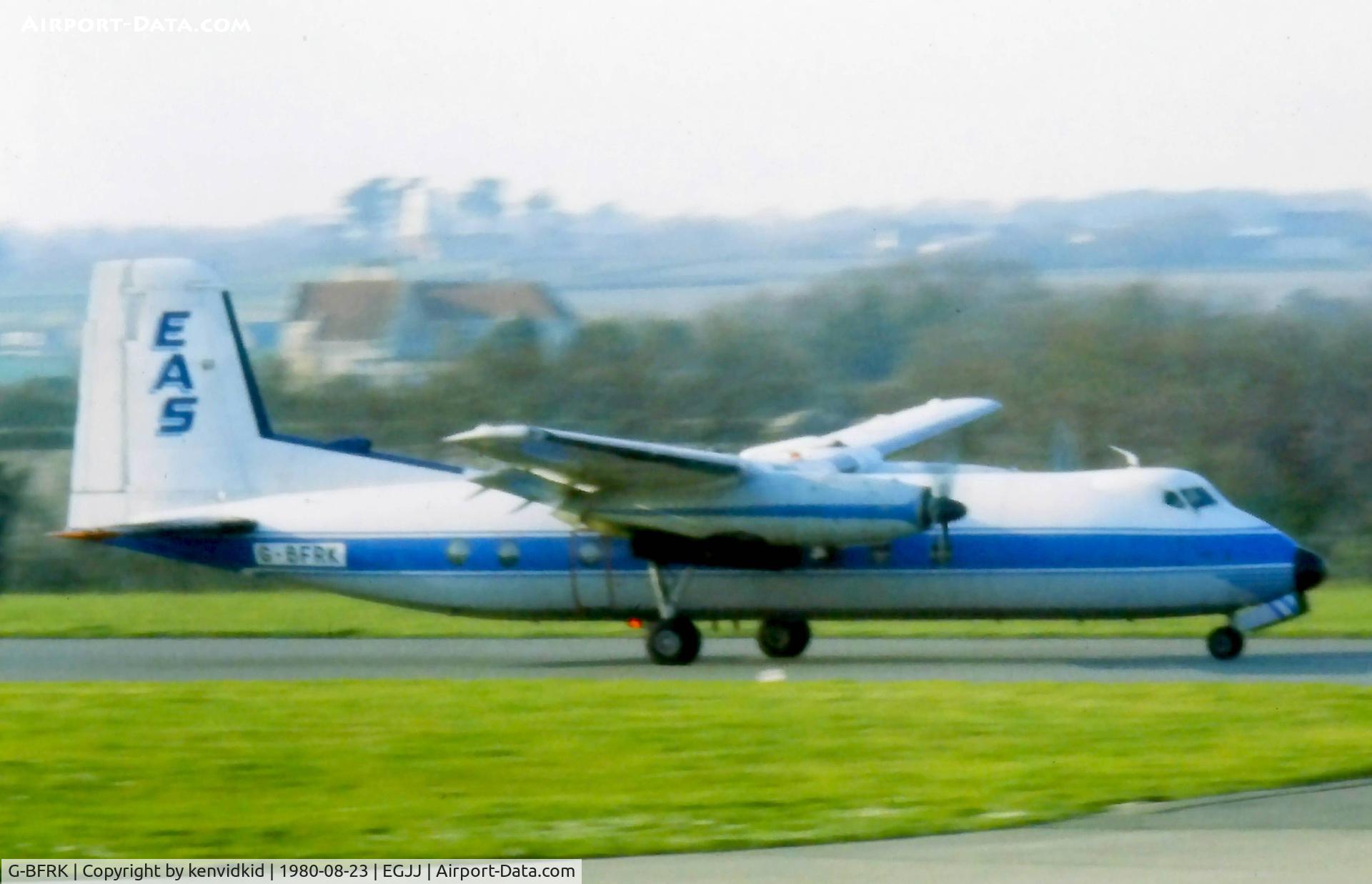 G-BFRK, 1968 Handley Page HPR-7 Herald 209 C/N 197, At Jersey C.I.