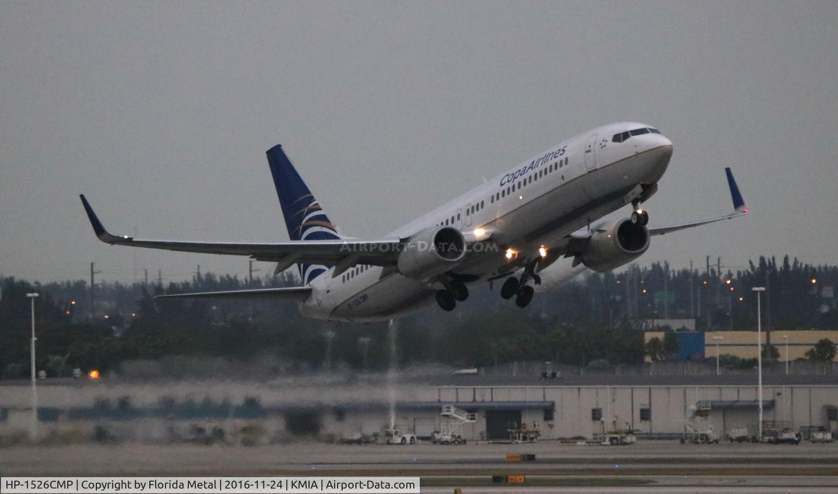 HP-1526CMP, 2005 Boeing 737-8V3 C/N 34006, Copa 737-800 zx