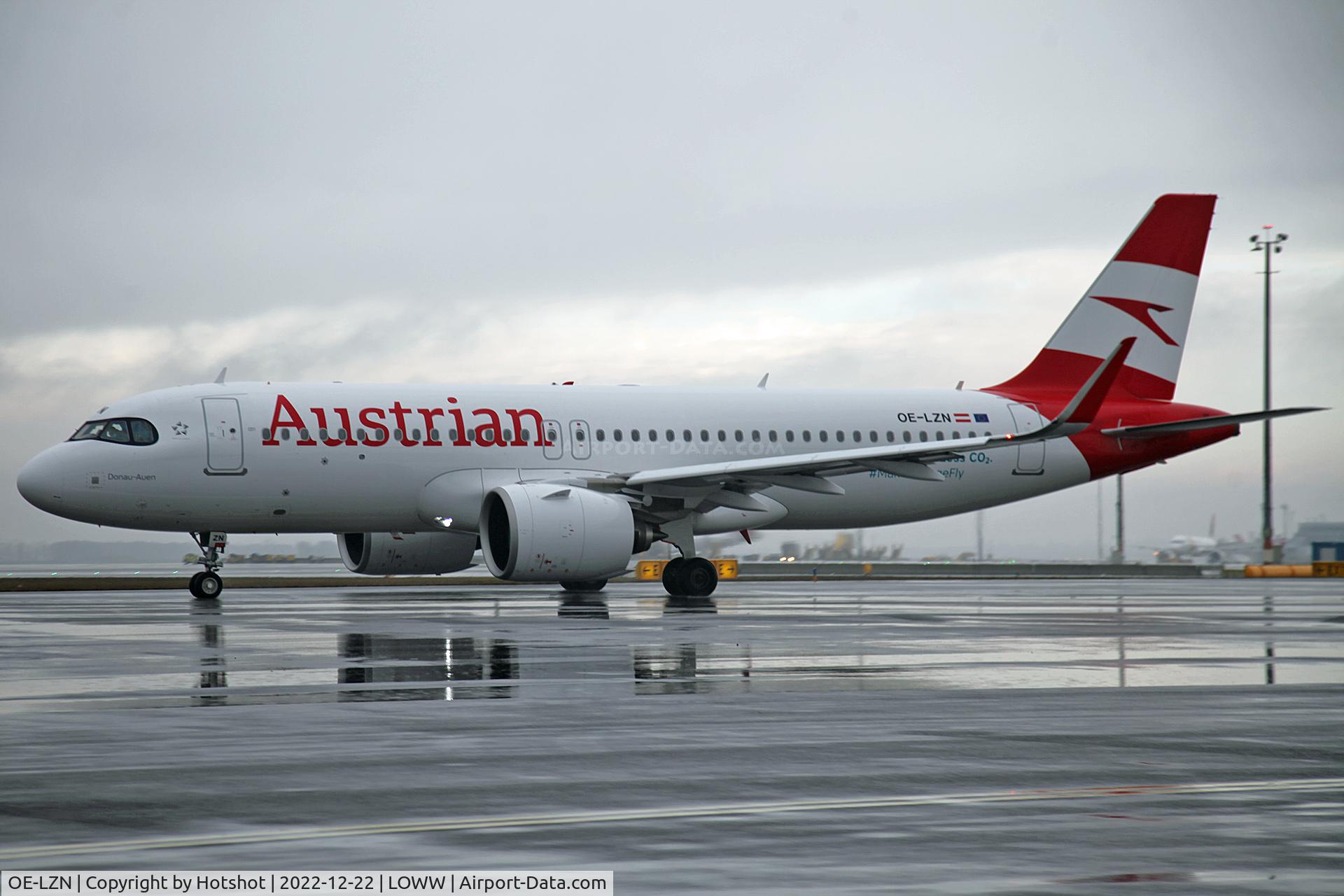 OE-LZN, 2022 Airbus A320-271N C/N 10904, Taxing