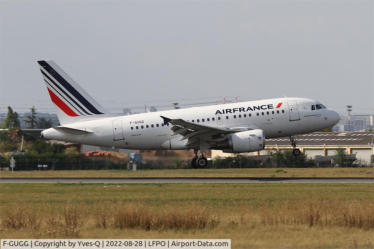 F-GUGG, 2004 Airbus A318-111 C/N 2317, Airbus A318-111, Landing rwy 06, Paris-Orly airport (LFPO-ORY)