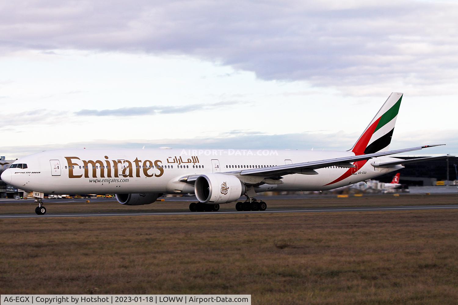A6-EGX, 2012 Boeing 777-31H/ER C/N 35602, Almost at Vr