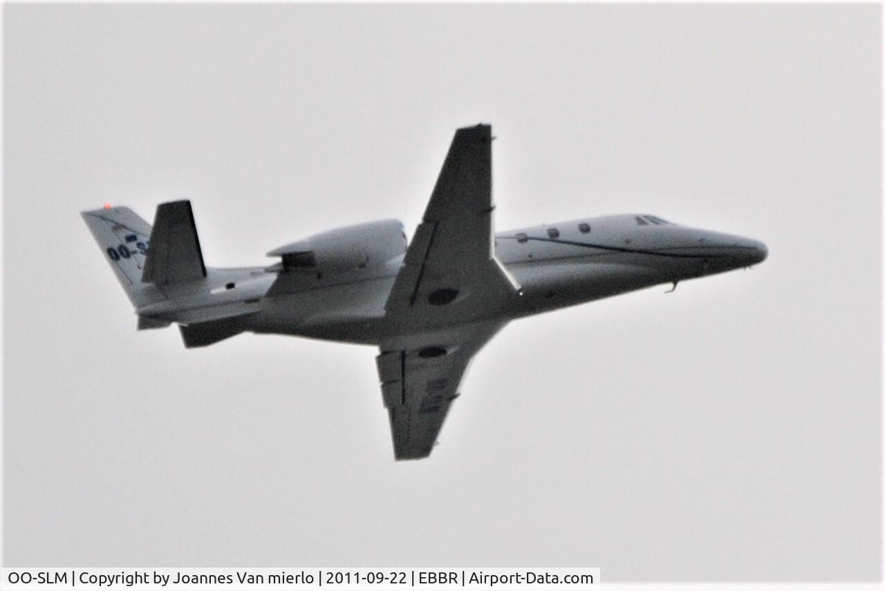 OO-SLM, 2008 Cessna 560XL Citation XLS C/N 560-5781, T/O BRU 25R