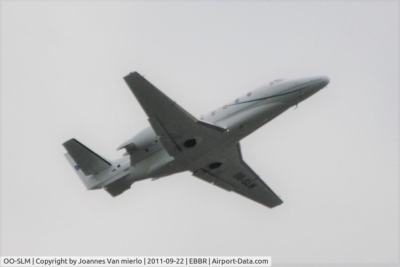 OO-SLM, 2008 Cessna 560XL Citation XLS C/N 560-5781, T/O BRU 25R