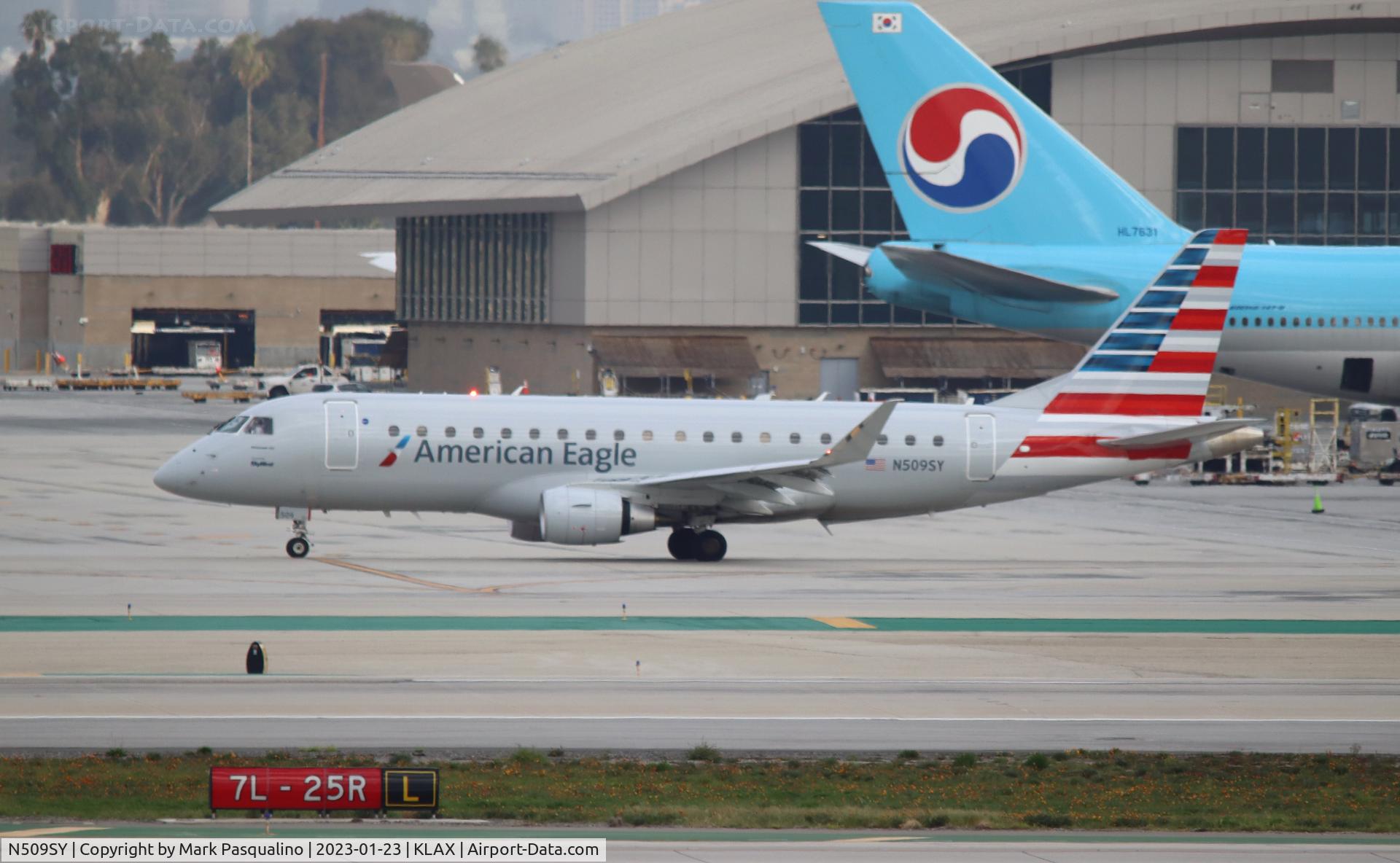 N509SY, 2021 Embraer 175LR (ERJ-170-200LR) C/N 17000890, ERJ-170-200LR