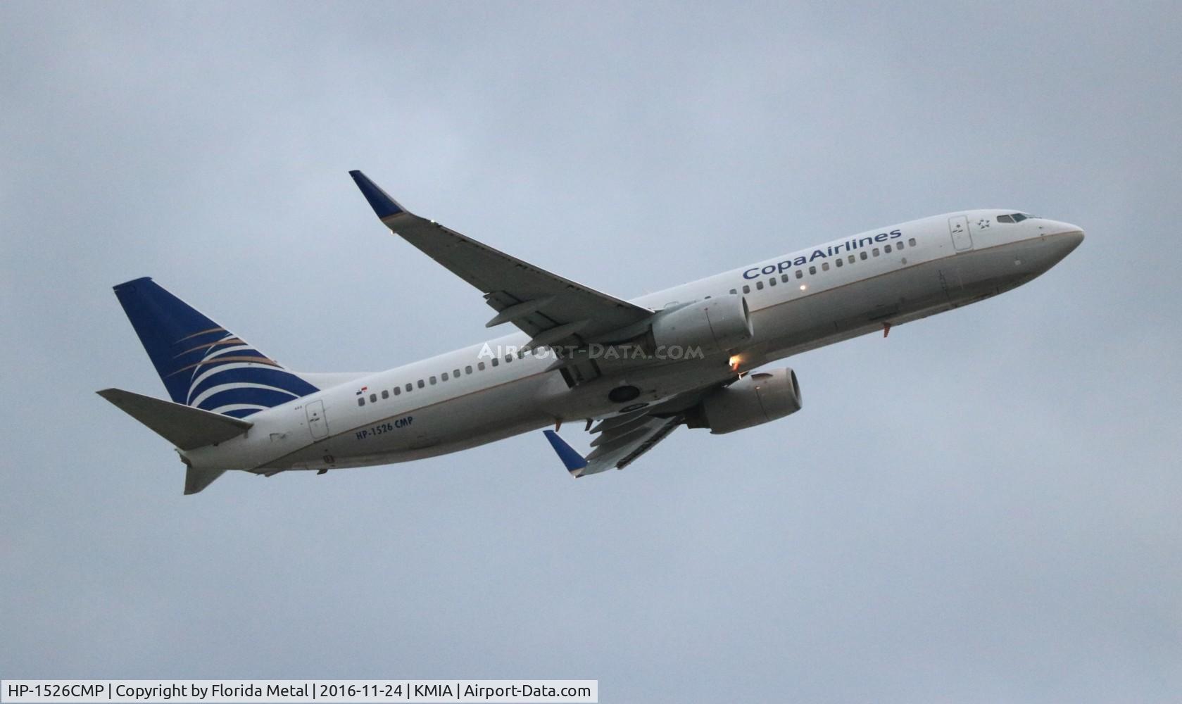 HP-1526CMP, 2005 Boeing 737-8V3 C/N 34006, Copa 737-800 zx