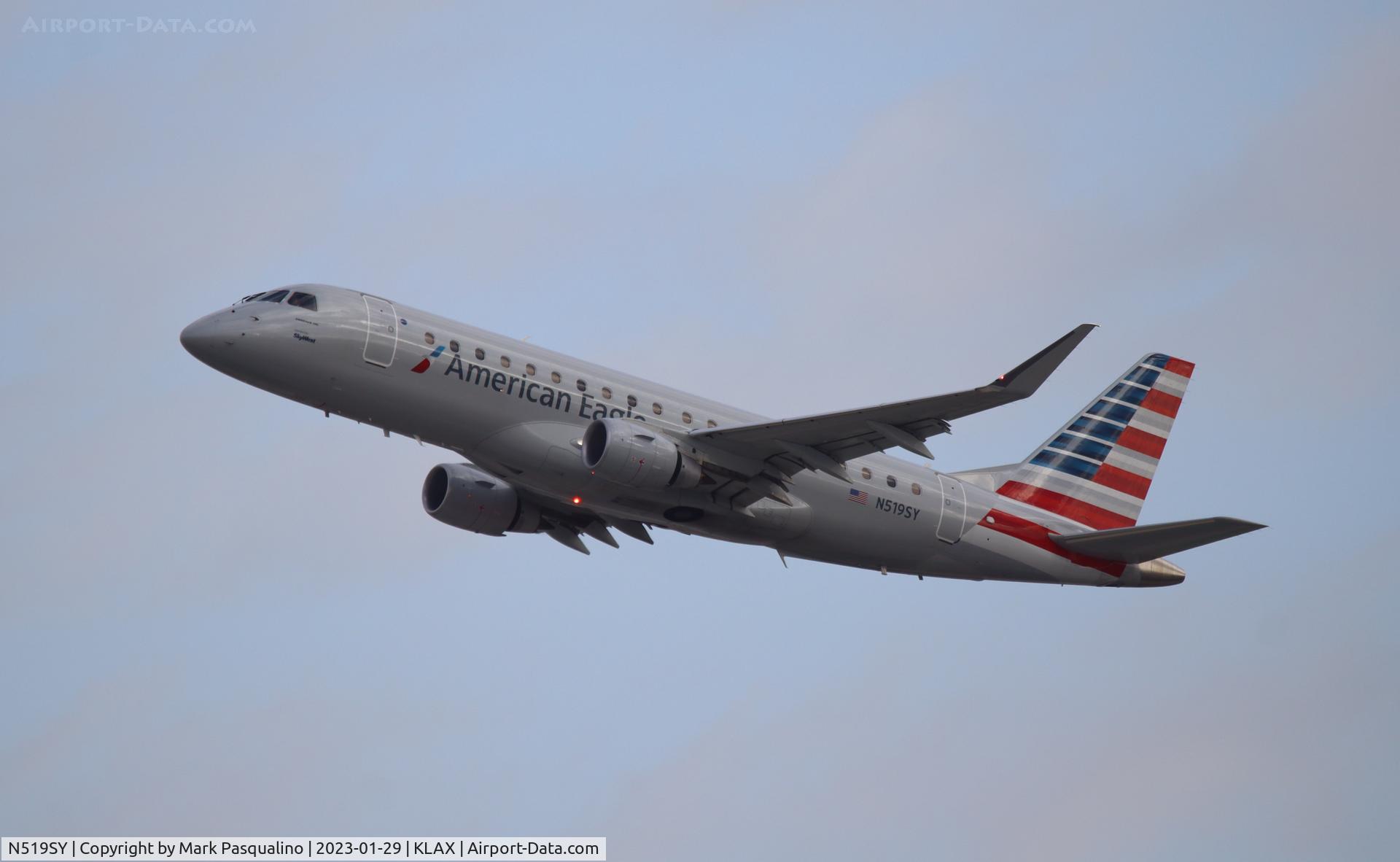 N519SY, 2021 Embraer 175LR (ERJ-170-200LR) C/N 17000899, ERJ-170-200LR