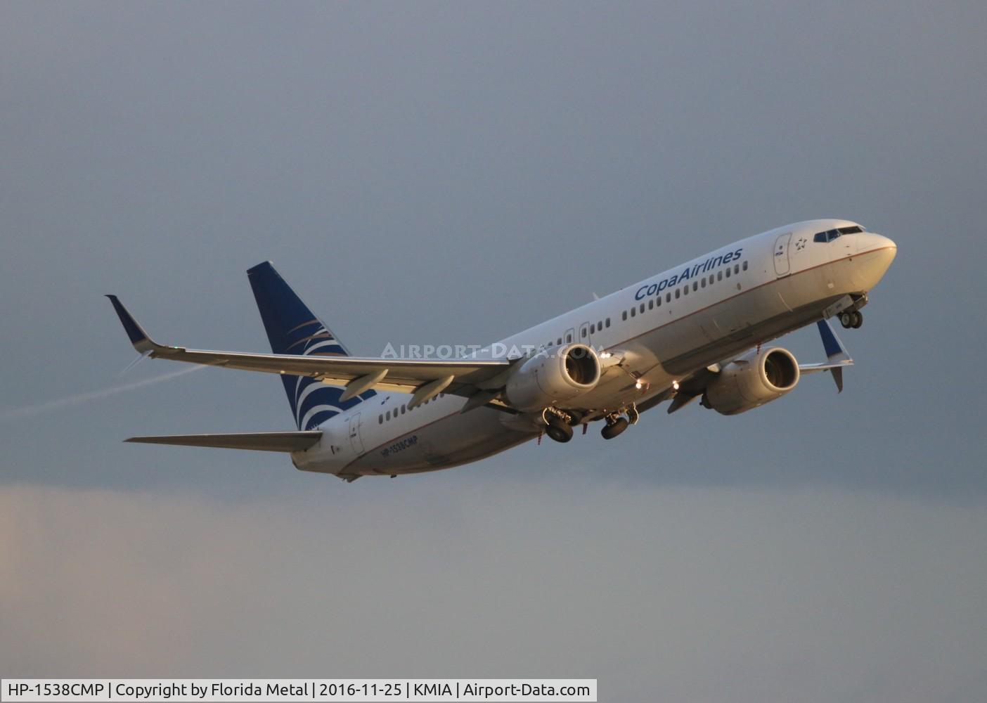 HP-1538CMP, 2009 Boeing 737-8V3 C/N 36554, Copa 737-800 zx