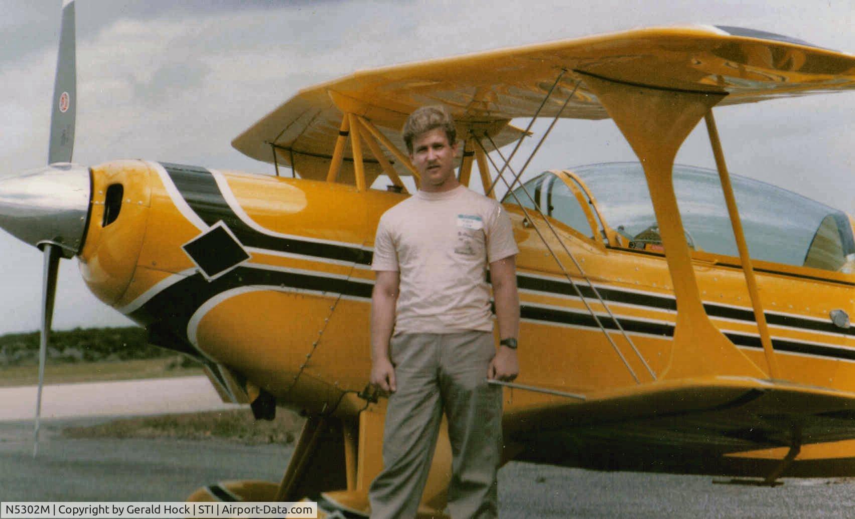 N5302M, 1982 Aerotek Pitts S-2B Special C/N 5000, airshow 1985