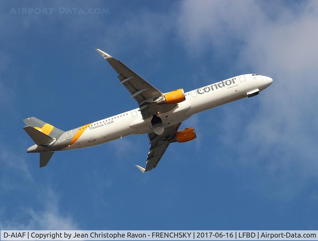 D-AIAF, 2015 Airbus A321-211 C/N 6459, Condor