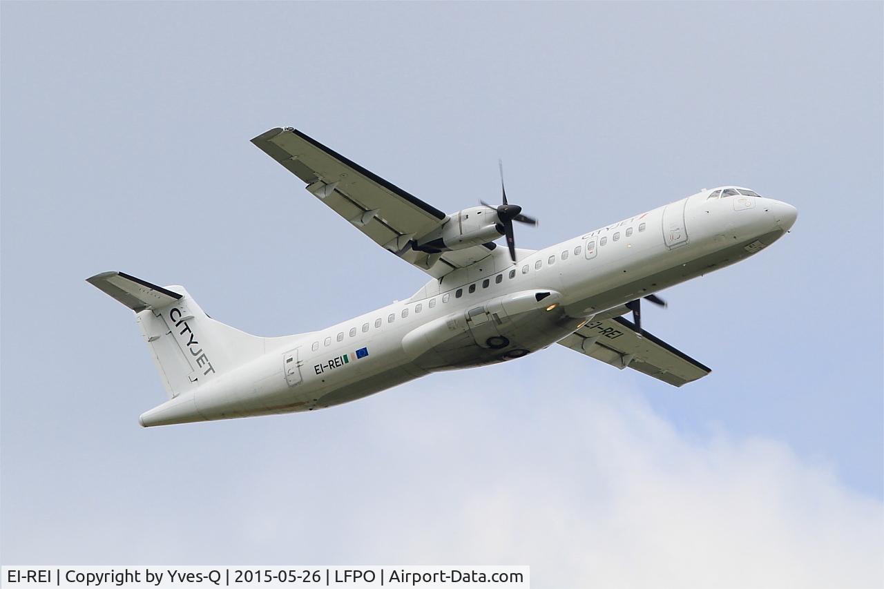EI-REI, 1991 ATR 72-201 C/N 267, ATR 72-201, Climbing from rwy 08, Paris-Orly airport (LFPO-ORY)