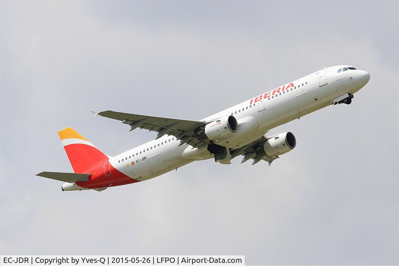 EC-JDR, 2005 Airbus A321-211 C/N 2488, Airbus A321-211, Climbing from rwy 08, Paris-Orly airport (LFPO-ORY)