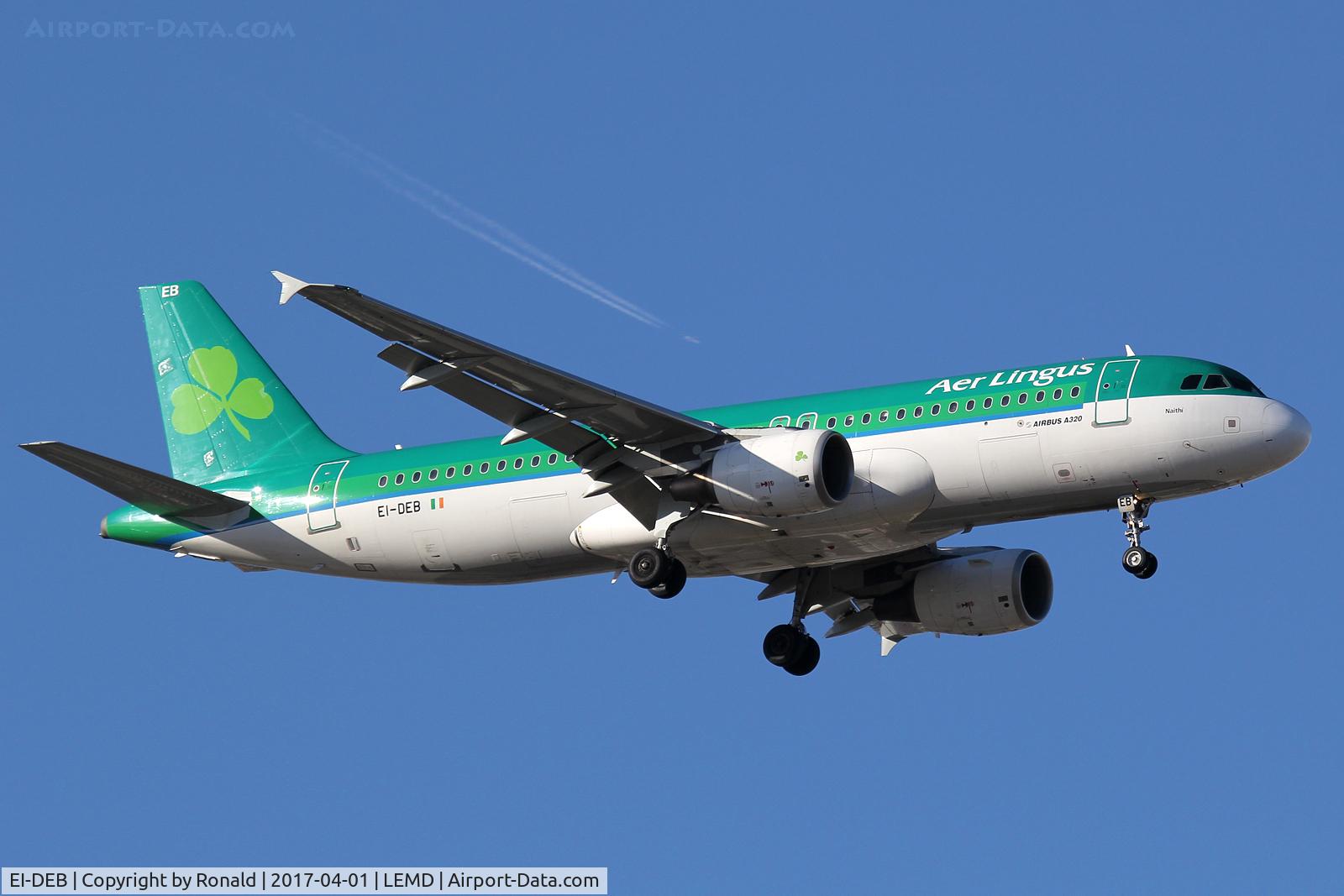 EI-DEB, 2004 Airbus A320-214 C/N 2206, at mad
