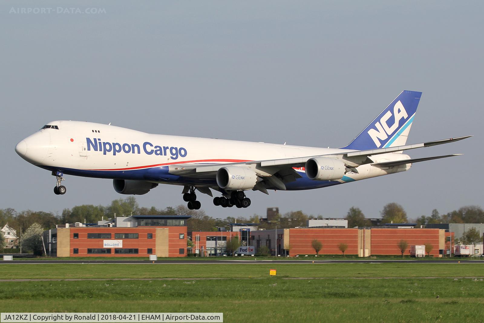 JA12KZ, 2012 Boeing 747-8KZF C/N 36137, at spl