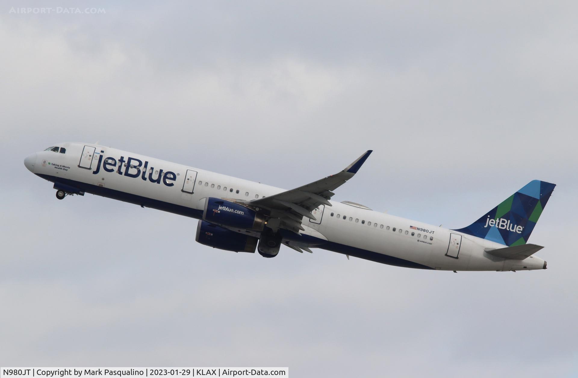 N980JT, 2017 Airbus A321-231 C/N 7631, Airbus A321-231