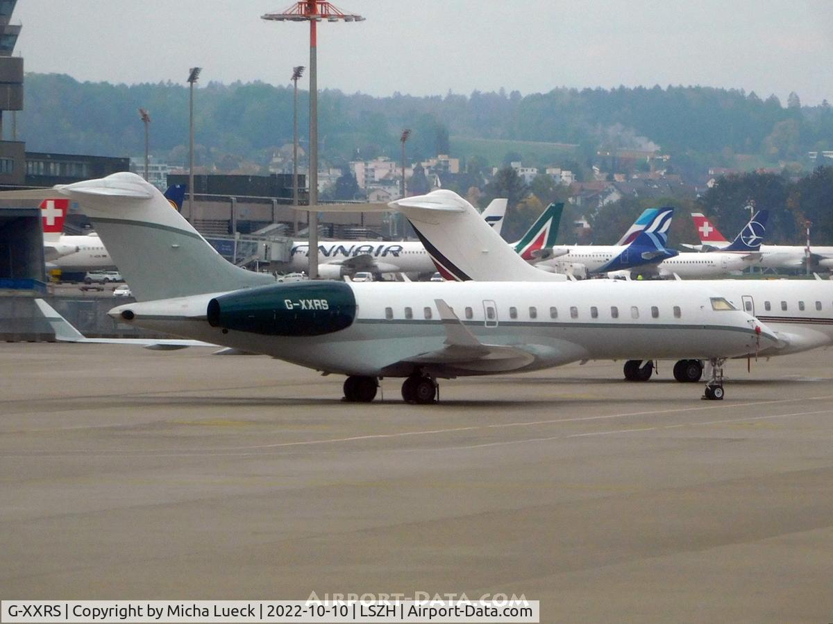 G-XXRS, 2004 Bombardier BD-700-1A10 Global Express C/N 9169, At Zurich