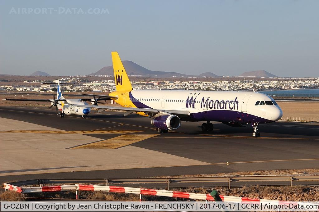 G-OZBN, 1999 Airbus A321-231 C/N 1153, Monarch Airlines