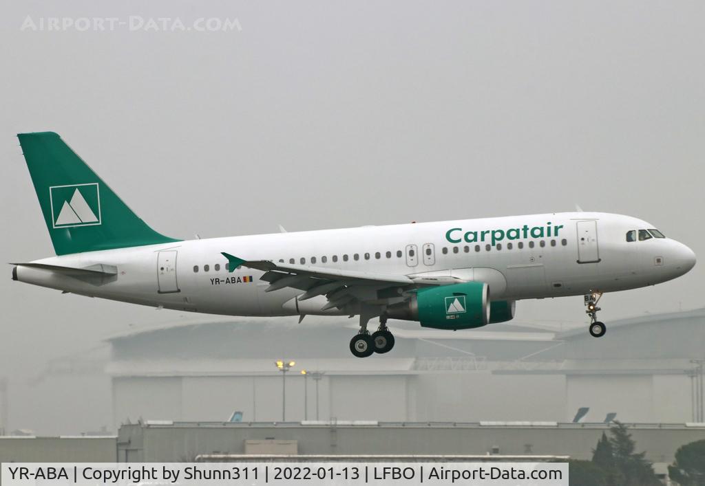 YR-ABA, 2007 Airbus A319-111 C/N 3041, Landing rwy 14R