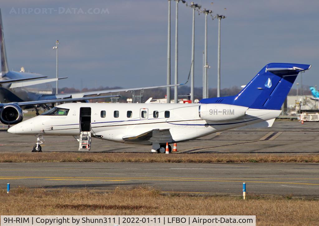 9H-RIM, 2021 Pilatus PC-24 C/N 220, Parked at the General Aviation area...