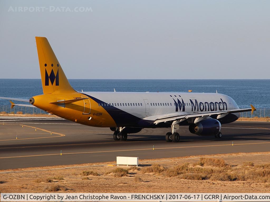 G-OZBN, 1999 Airbus A321-231 C/N 1153, Monarch
