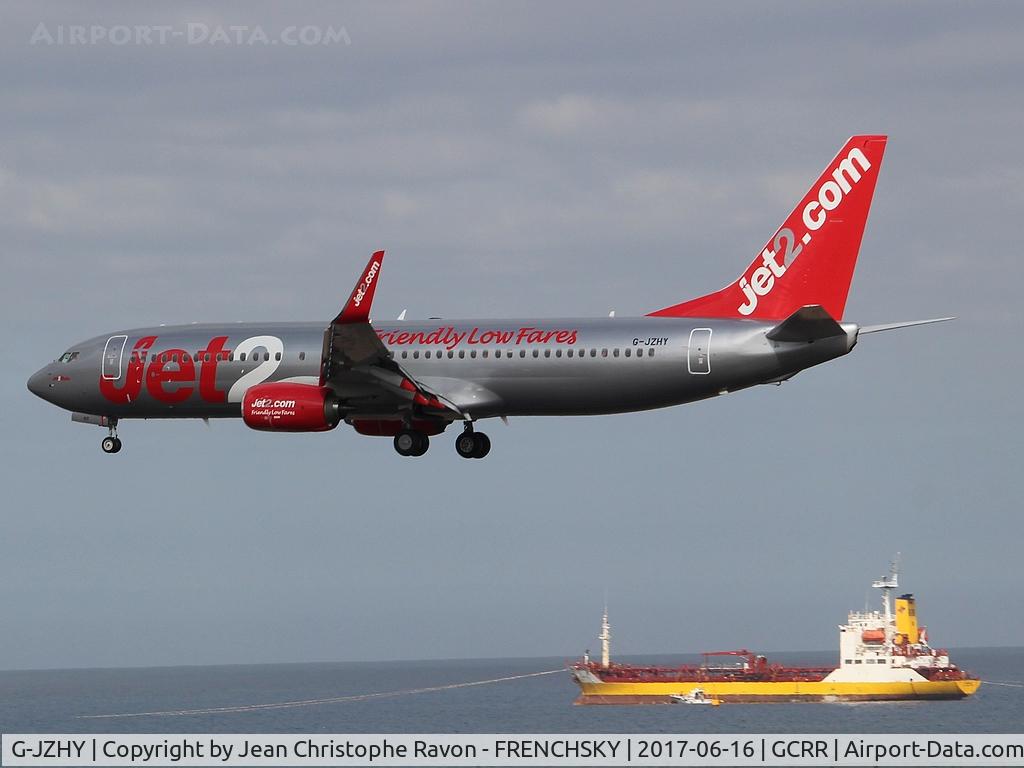 G-JZHY, 2017 Boeing 737-8MG C/N 63155, Jet2
