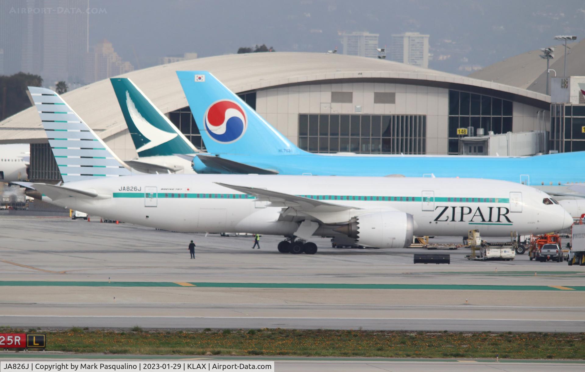 JA826J, 2012 Boeing 787-8 Dreamliner C/N 34836, Boeing 787-8