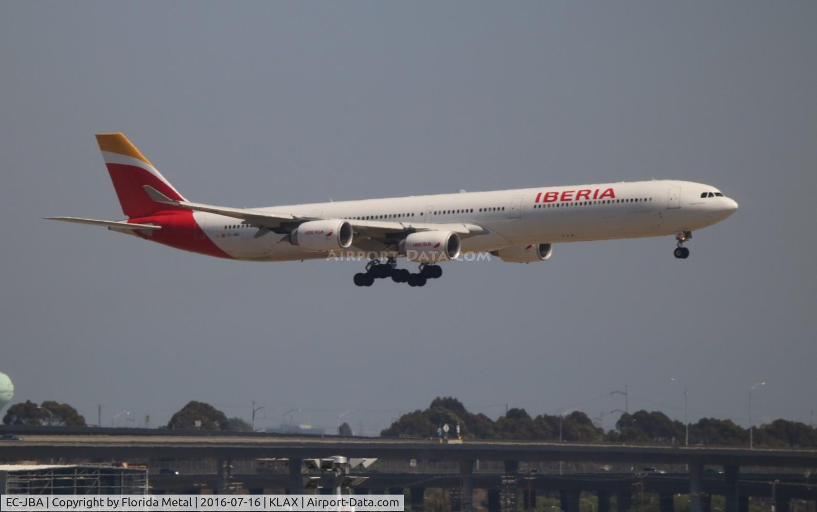 EC-JBA, 2004 Airbus A340-642 C/N 606, Iberia A346 zx
