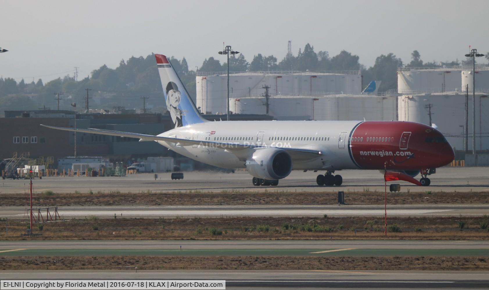 EI-LNI, 2016 Boeing 787-9 Dreamliner C/N 37307, Norwegian 789 zx