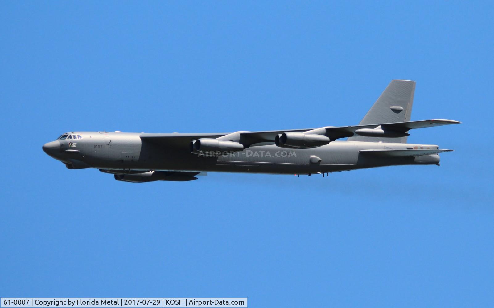 61-0007, 1961 Boeing B-52H Stratofortress C/N 464434, B-52H zx