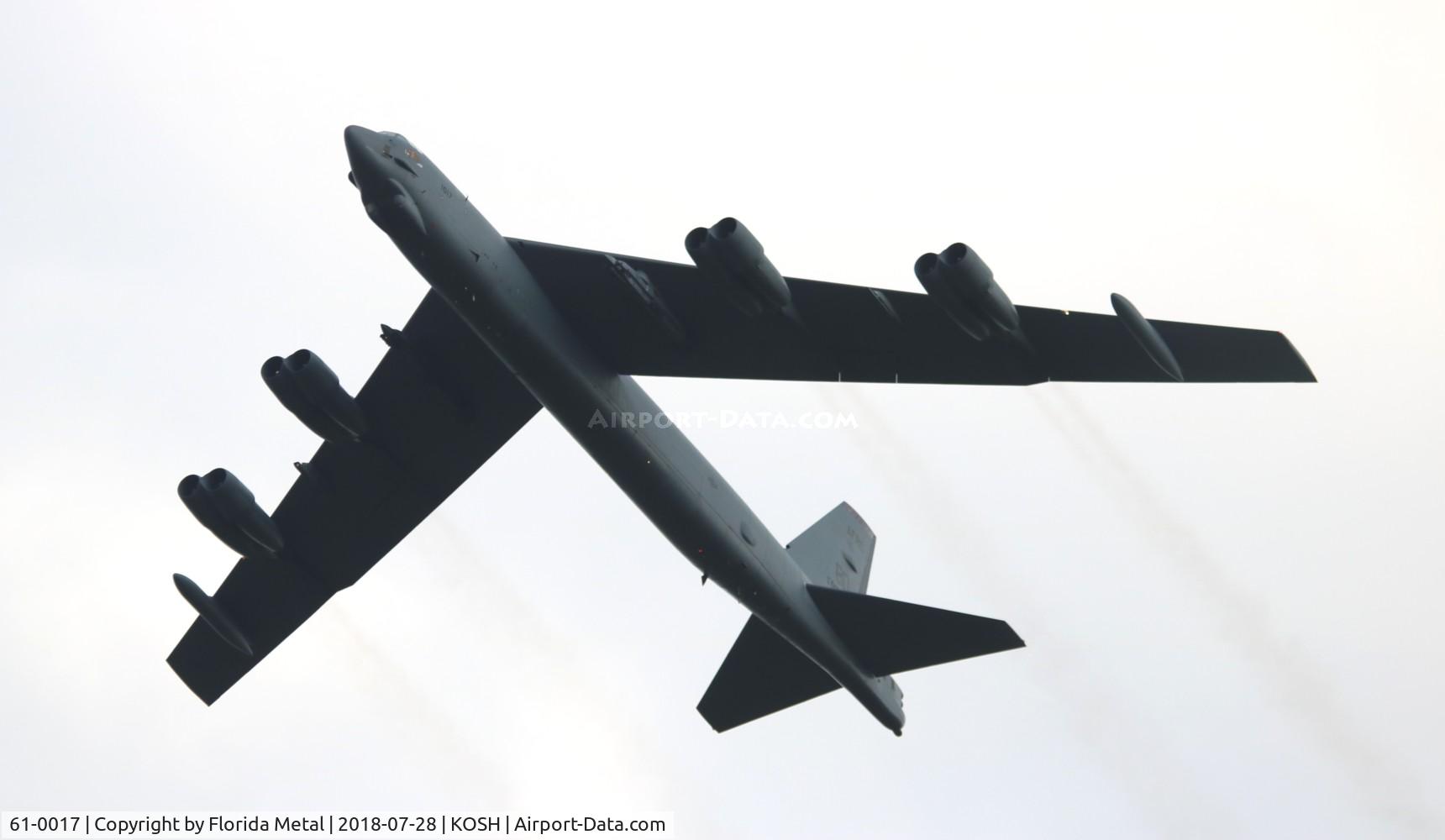 61-0017, 1961 Boeing B-52H Stratofortress C/N 464444, B-52H zx