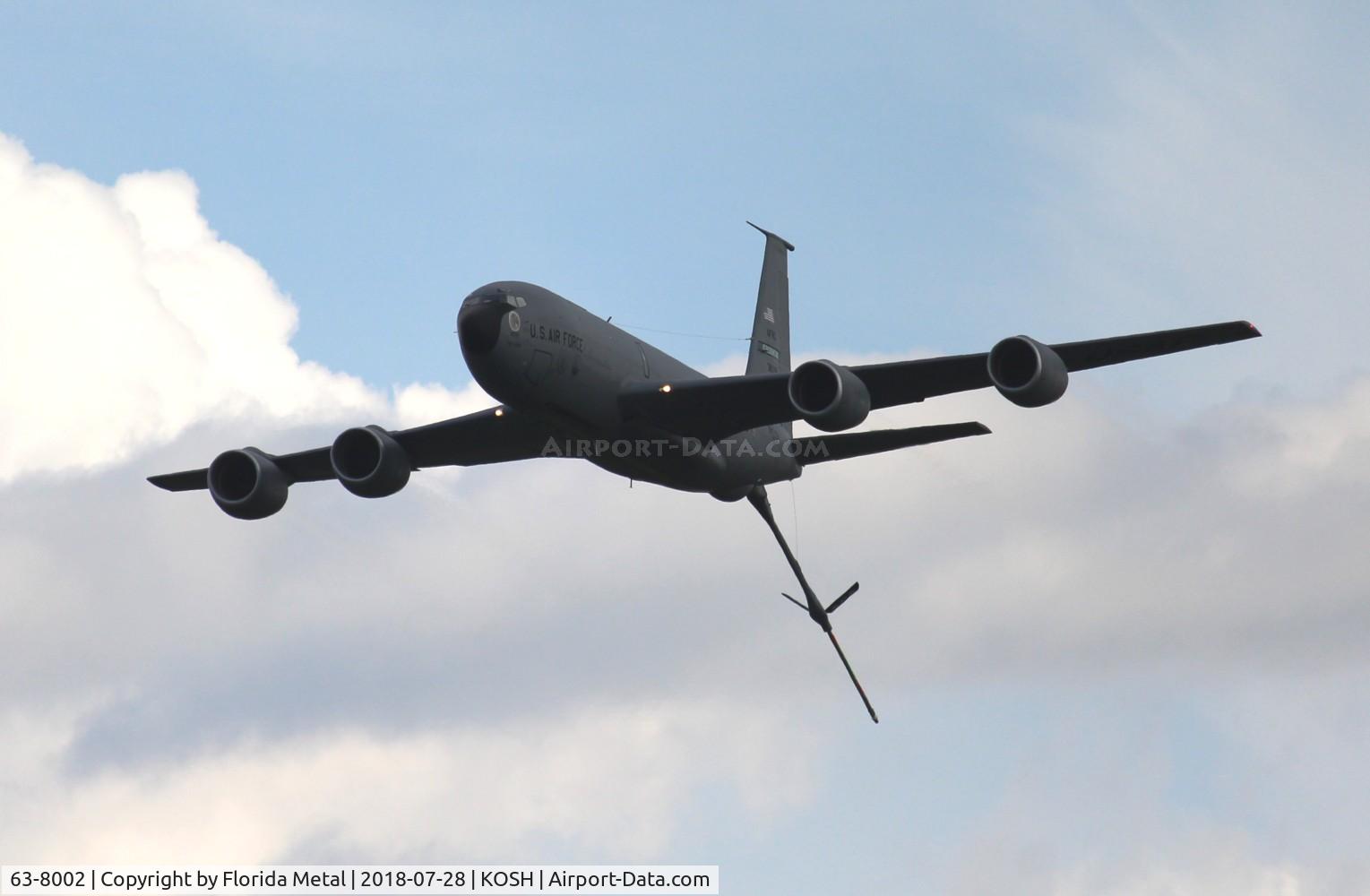 63-8002, 1963 Boeing KC-135R Stratotanker C/N 18619, KC-135R zx