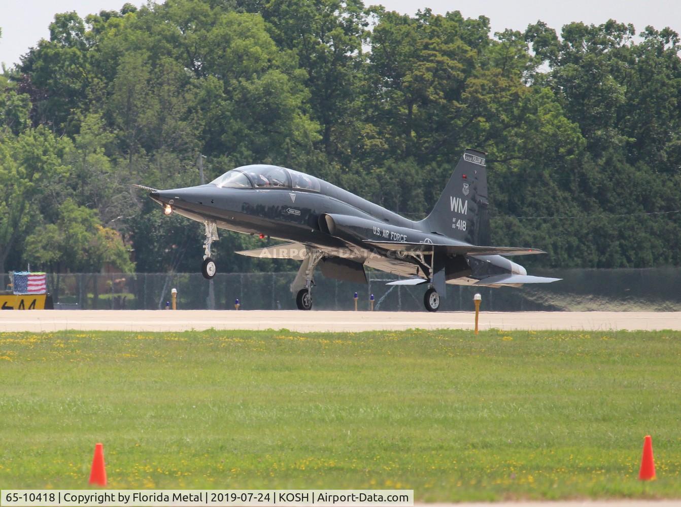 65-10418, 1965 Northrop T-38A-60-NO Talon C/N N.5837, USAF T-38 zx