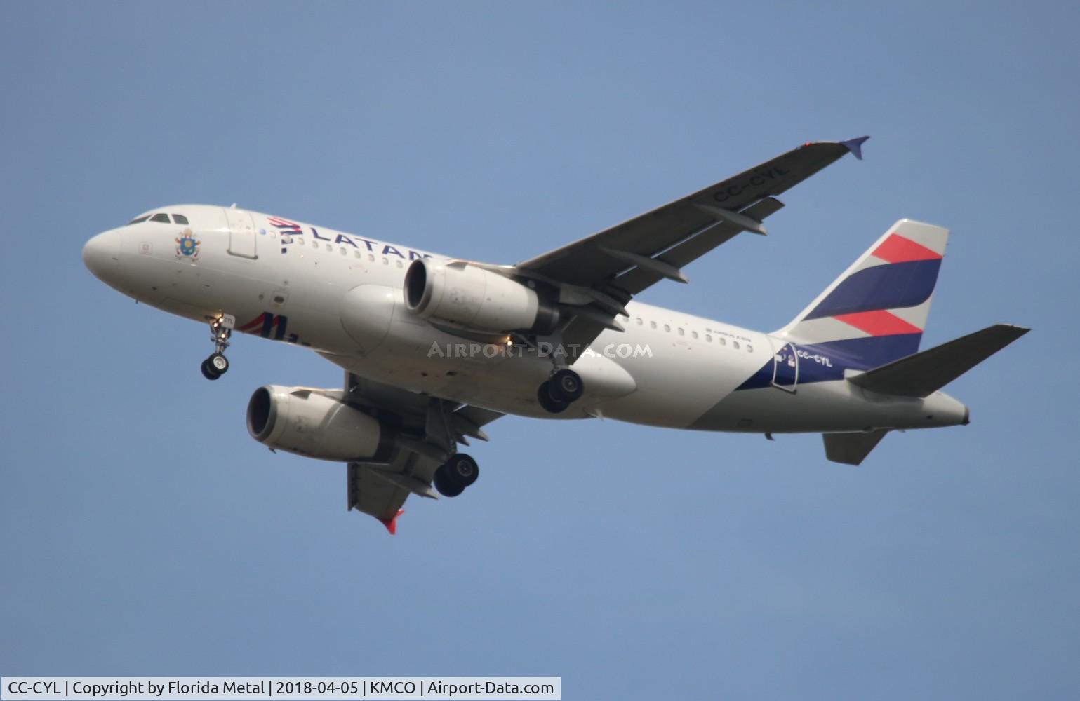 CC-CYL, 2009 Airbus A319-132 C/N 3779, LATAM A319 zx